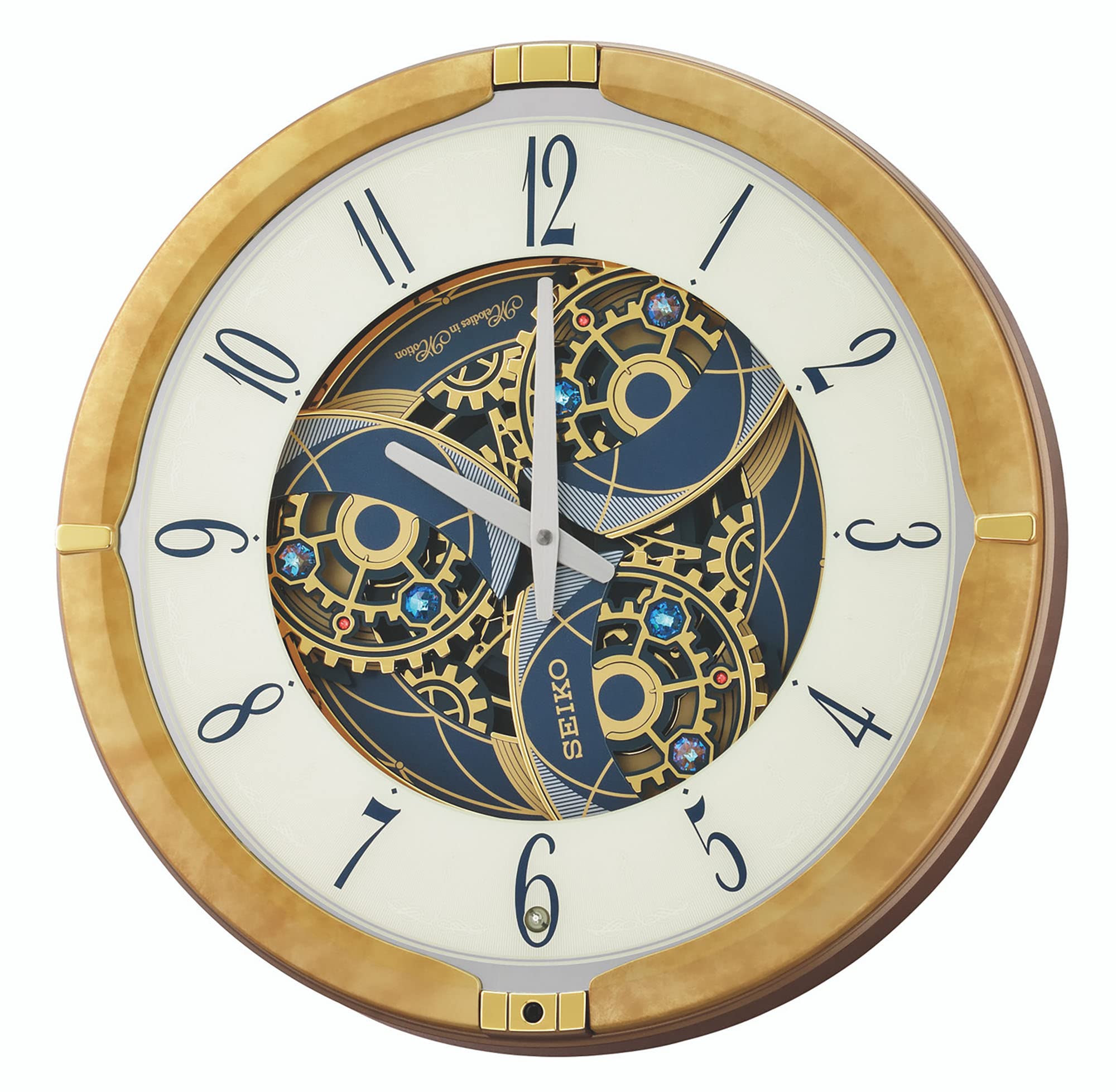 the AUTOMATICS　Good Melodies Amazon.com: Seiko Clocks Kingly Mechanical Melodies 15 x 15 Inch